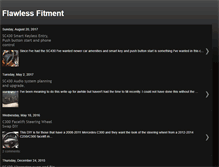Tablet Screenshot of flawlessfitment.com